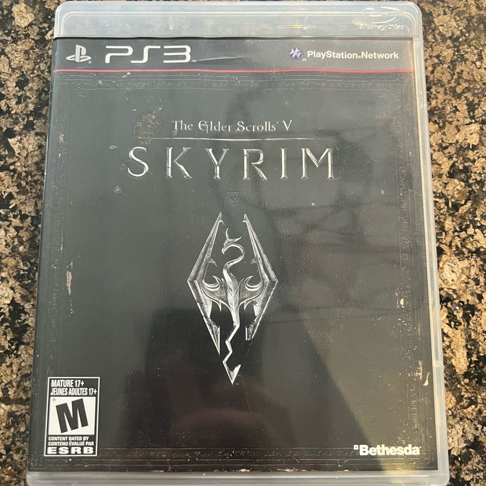 PS3 Skyrim Game
